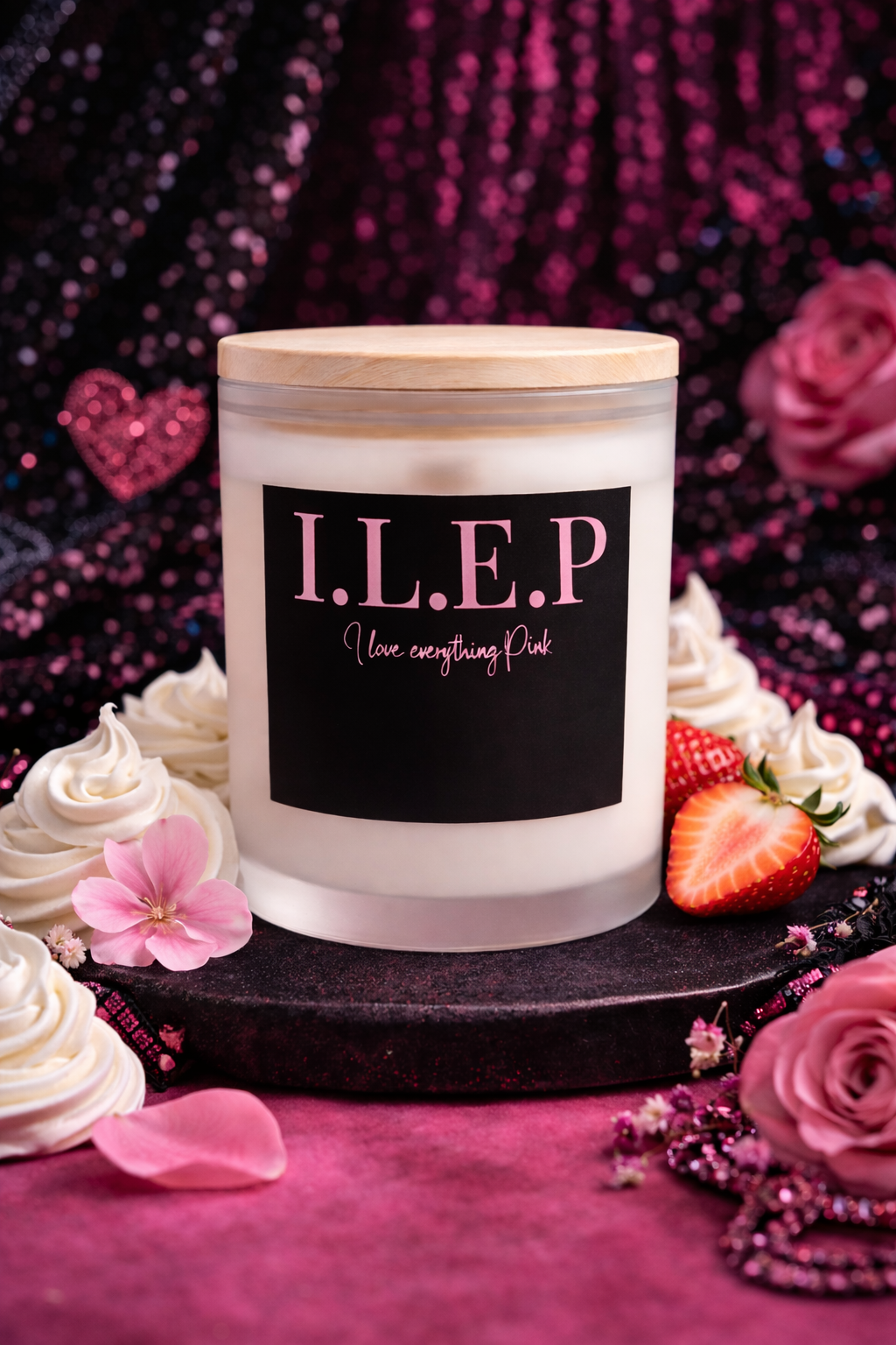 Strawberry Cream 8oz Candle