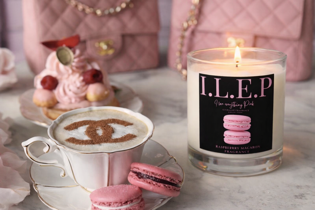Raspberry Macaron 10oz Candle